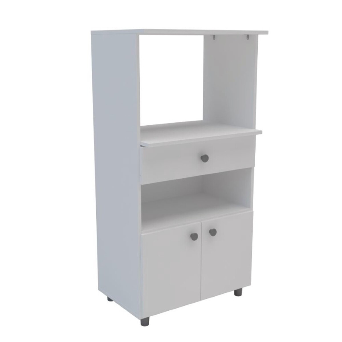 Multiuso Para Horno Con Cajon Color Blanco 
