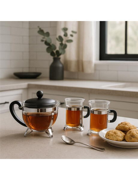 TETERA C/FILTRO 1LT TAPA/ASA NEGRO CHAMBORD BODUM TETERA C/FILTRO 1LT TAPA/ASA NEGRO CHAMBORD BODUM