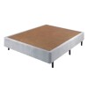 Base Sommier Ecoflex Plaza y Media Gris Base Sommier Ecoflex Plaza y Media Gris