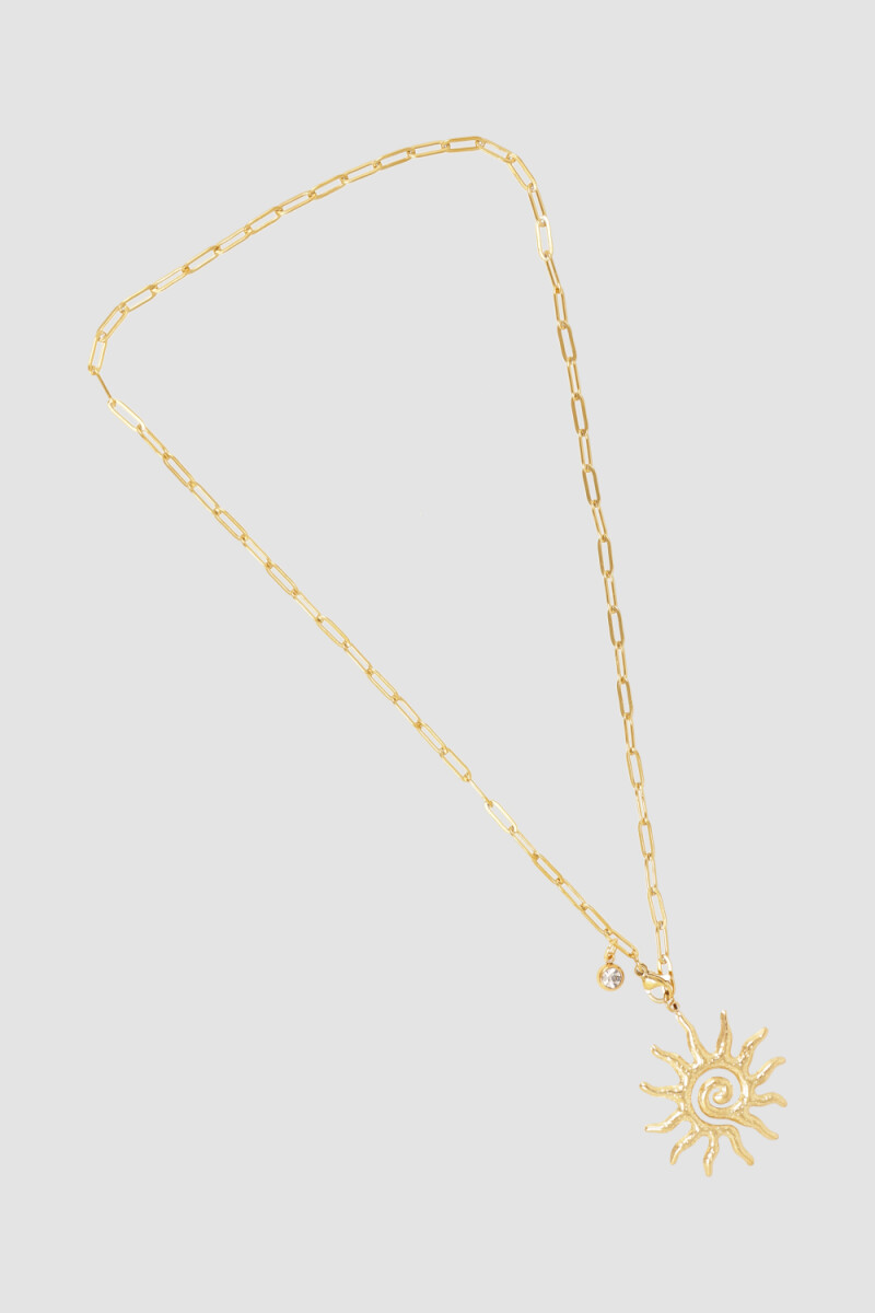 Collar sol Oro fuerte