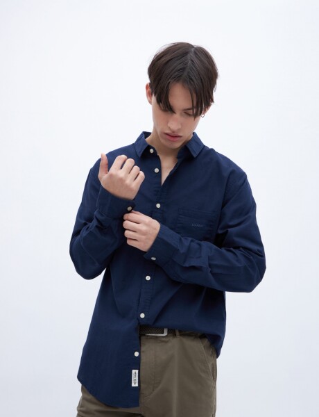 Camisa Salinger Marino