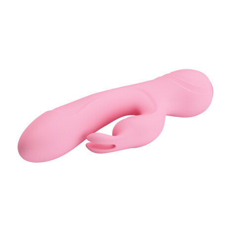 VIbrador Doble Silicona Broderick Pretty Love Rosa VIbrador Doble Silicona Broderick Pretty Love Rosa