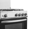 Cocina A Gas 70L Inox - 4 Hornallas - Modelo MFO-MG24TCUSL - Midea Cocina A Gas 70L Inox - 4 Hornallas - Modelo MFO-MG24TCUSL - Midea