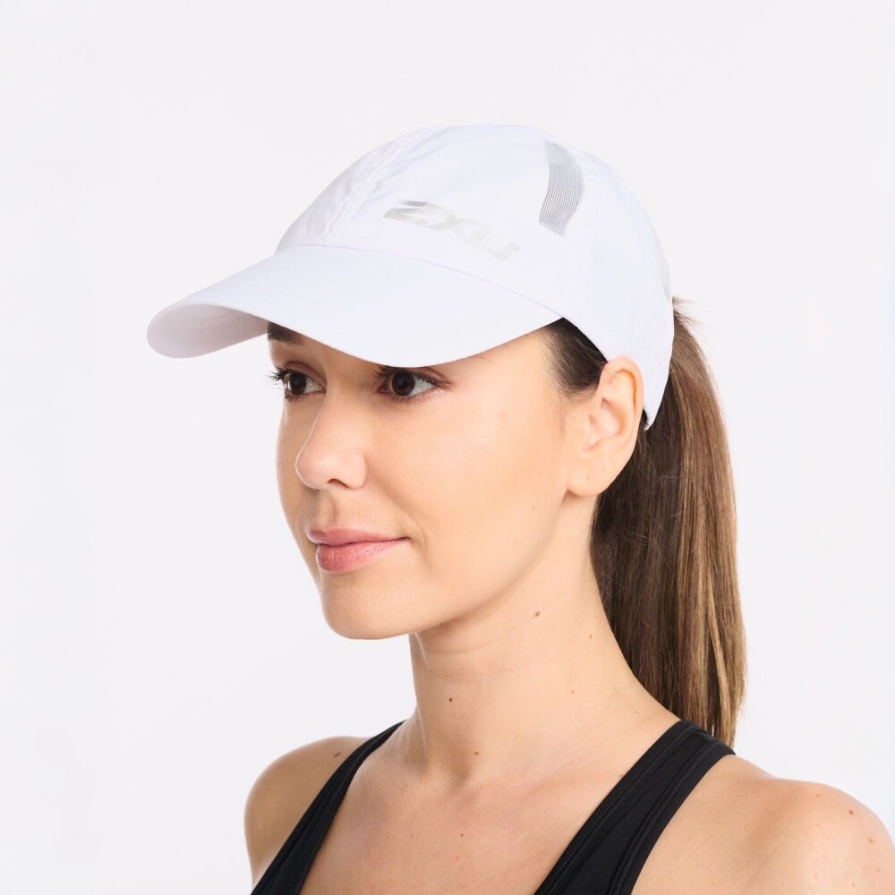 Gorra Running Run Unisex White/white
