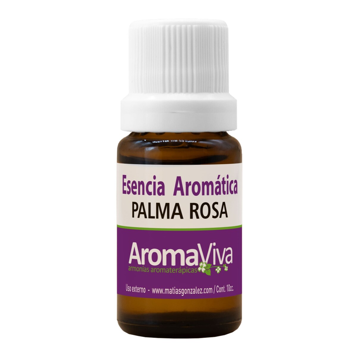 Esencia Aromática de Palma Rosa 