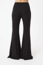 Pantalón flare Negro