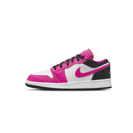 AIR JORDAN 1 LOW FUND GG FIERCE PINK/BLACK-WHITE Pink