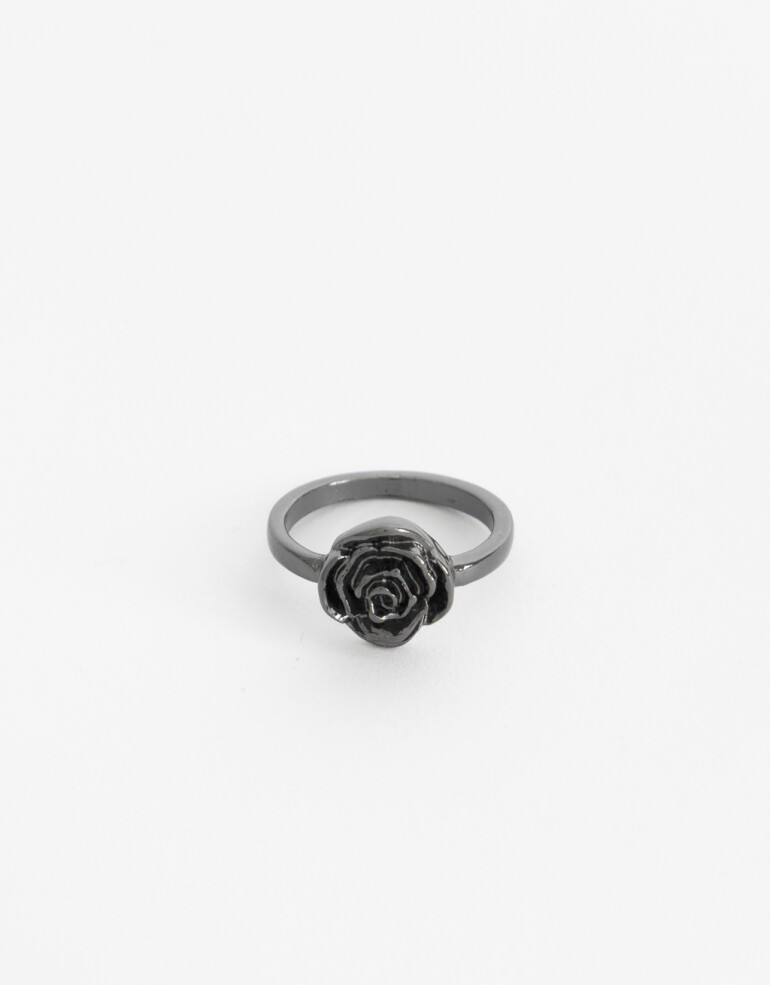 Anillos Chicos Special Price Anillo Rosas Metal. - Dorado