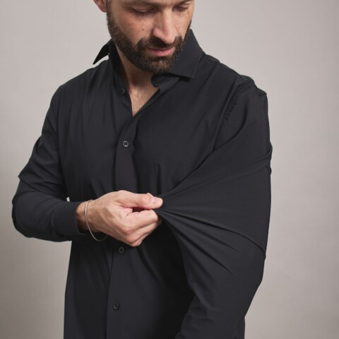 Camisa técnica Negro