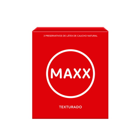 Maxx x3 preservativos Texturado