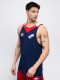 MUSCULOSA ORYN Nacional Hombre Azul Marino, Rojo, Blanco
