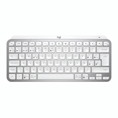 LOGITECH TECLADO MX KEYS MINI NAL+BT Teclado Inalámbrico LOGITECH MX Keys Mini BT Sensores De Luz - Gray