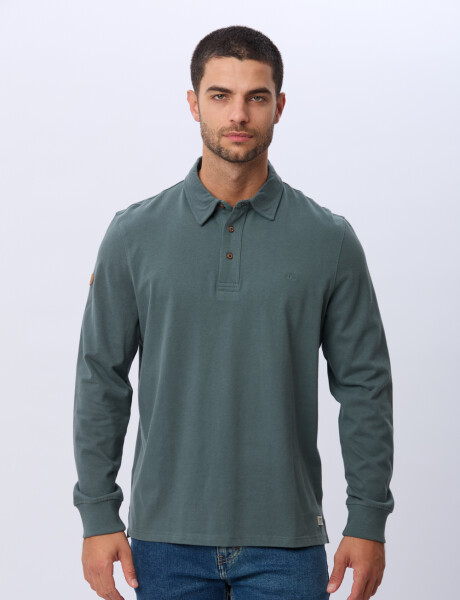 REMERA POLO JERSEY Verde
