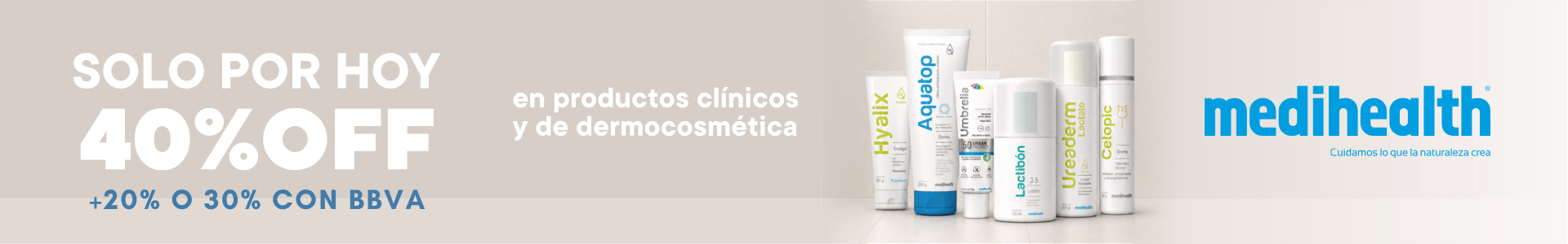 Medihealth Day! Hasta 40% OFF en toda la linea