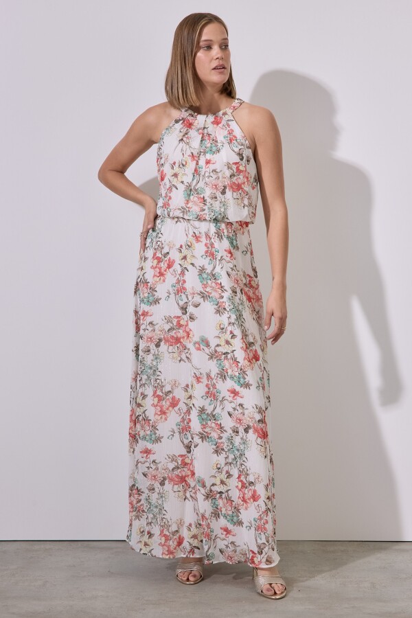 Vestido Maxi Spring CRUDO/MULTI