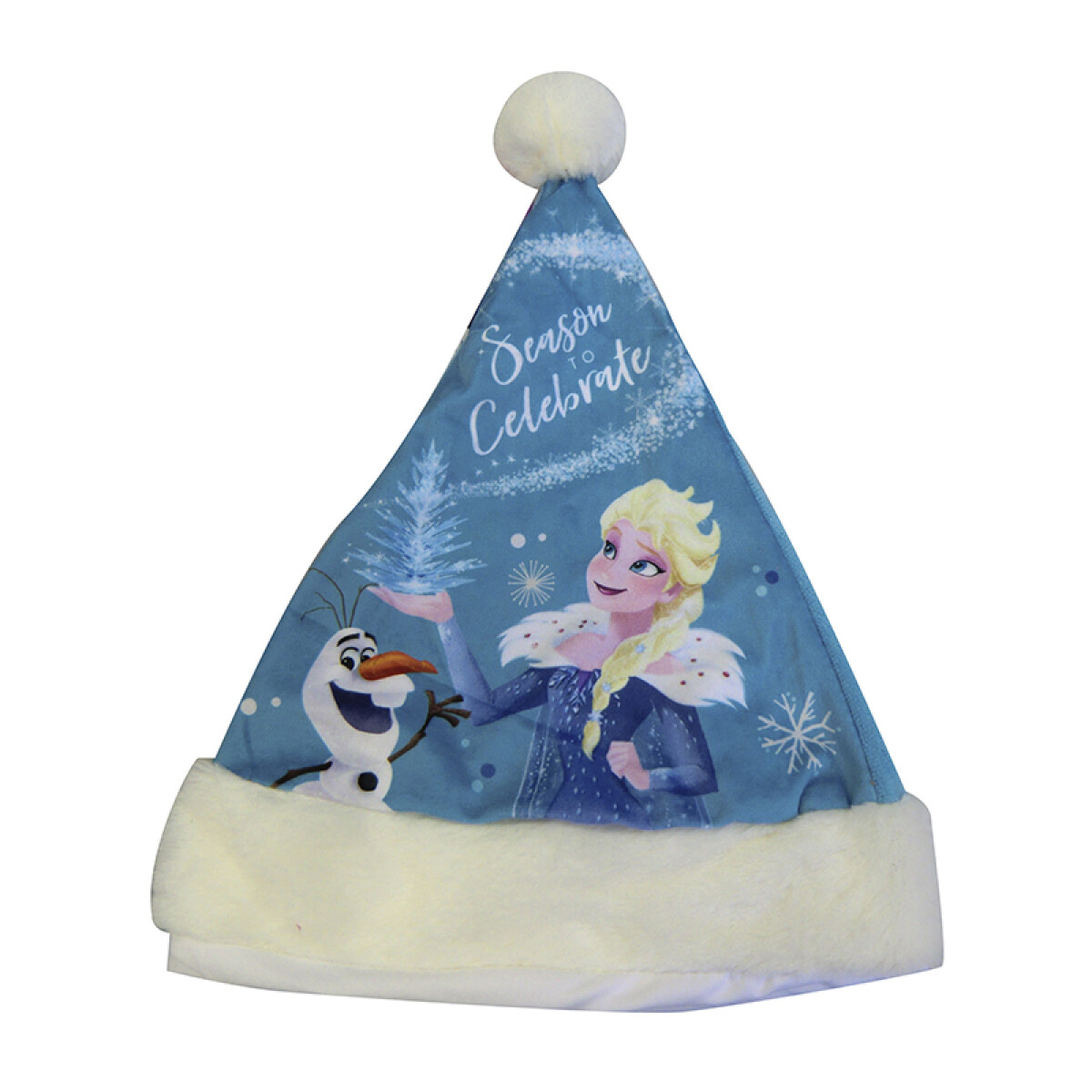 Gorra de Navidad con Pompón Frozen 30 x 27 cm 