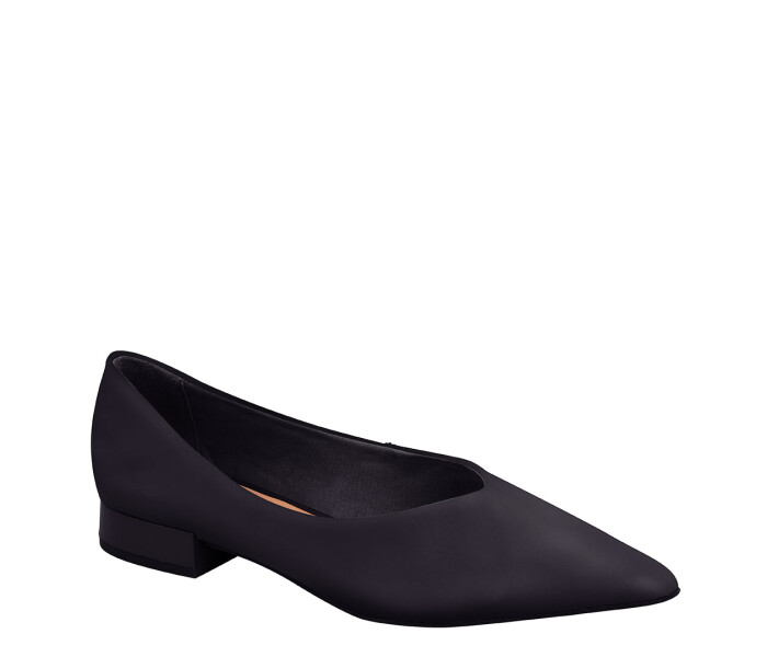 Zapatos de Mujer Bottero En Punta Taco Cuadrado Negro