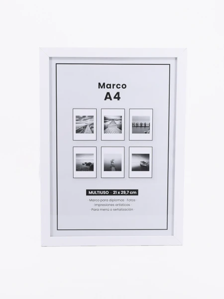 CUADRO DIPLOMA BLANCO