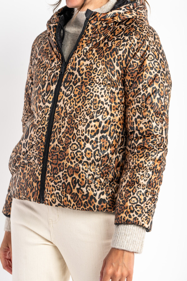 Campera Reversible Negro