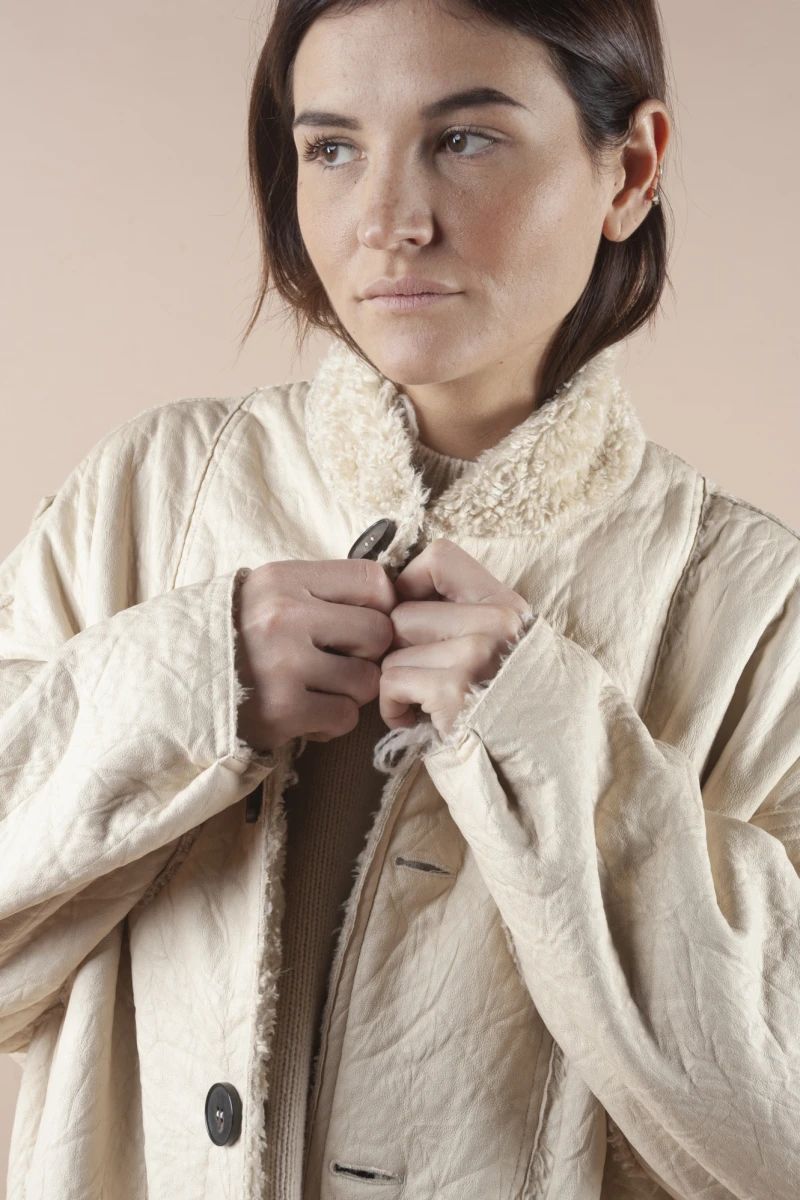 CAMPERA BOMBER Crudo