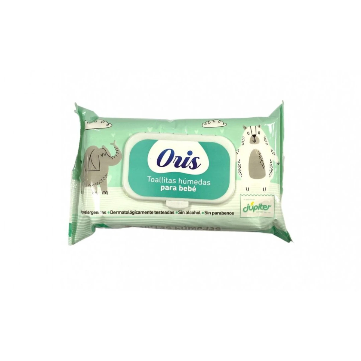 TOALLITAS HUMEDAS ORIS P/BEBE 60 UNIDADES 