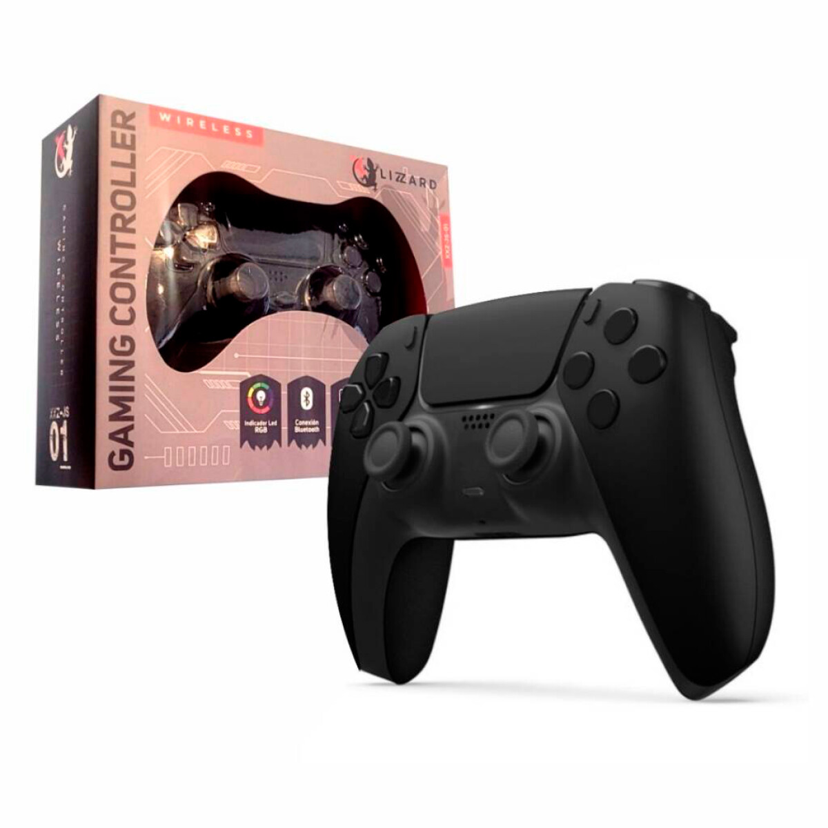 Joystick Compatible Inálambrico X-Lizzard Para PS4, PC y Cel 