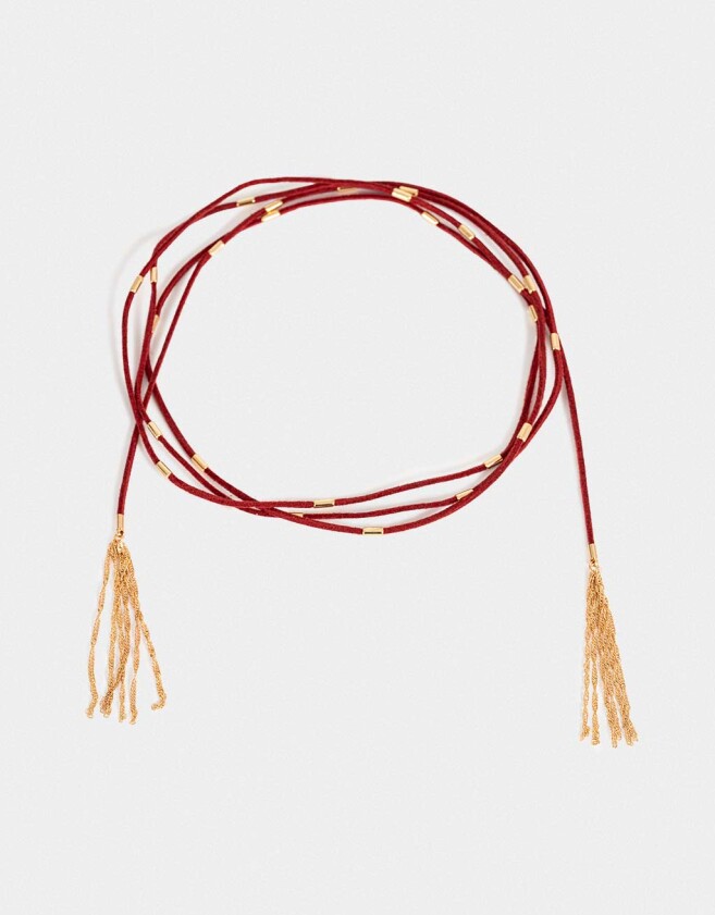 Collares Largos Limited Edition Collar Largo De Hilo - Dorado