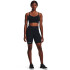 UA Vanish Seamless Short-GRY BLK-001