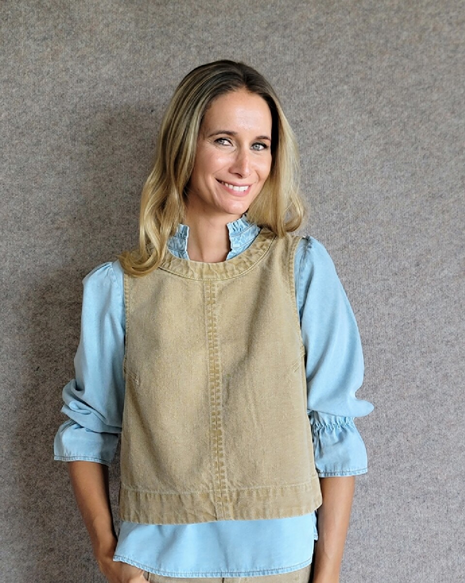 Chaleco Cadaqués - Denim Cepia 