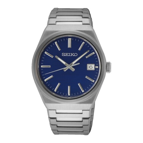 Reloj Seiko SUR555P1 para hombre con correa de acero Azul