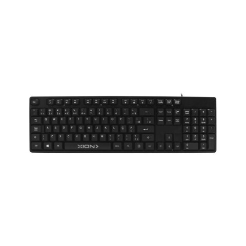 SET DE TECLADO Y MOUSE INALAMBRICO XION Negro