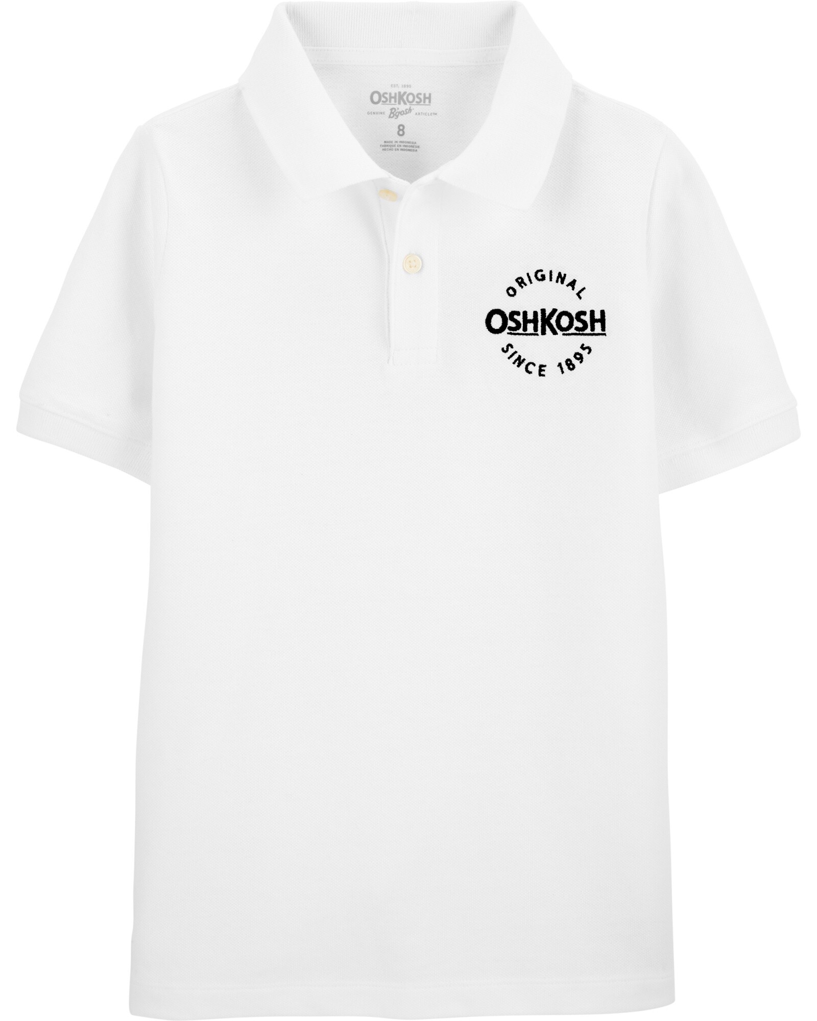 Remera de algodón manga corta 0