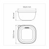Juego De Tuppers x 3 unidades Juego De Tuppers x 3 unidades