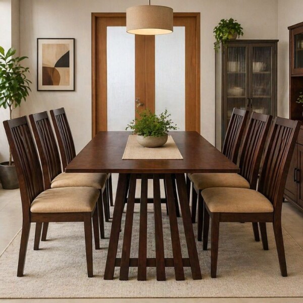 JUEGO DE COMEDOR MESA + 6 SILLAS - AZALEA JUEGO DE COMEDOR MESA + 6 SILLAS - AZALEA