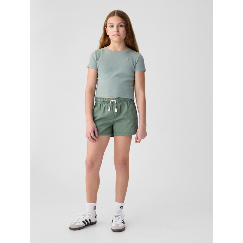 V-SLD W OPP SHORT LAUREL WREATH GRN 17-6