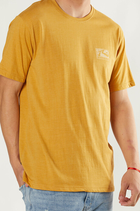 T-SHIRT INDIE TEEN RUSTY Mostaza