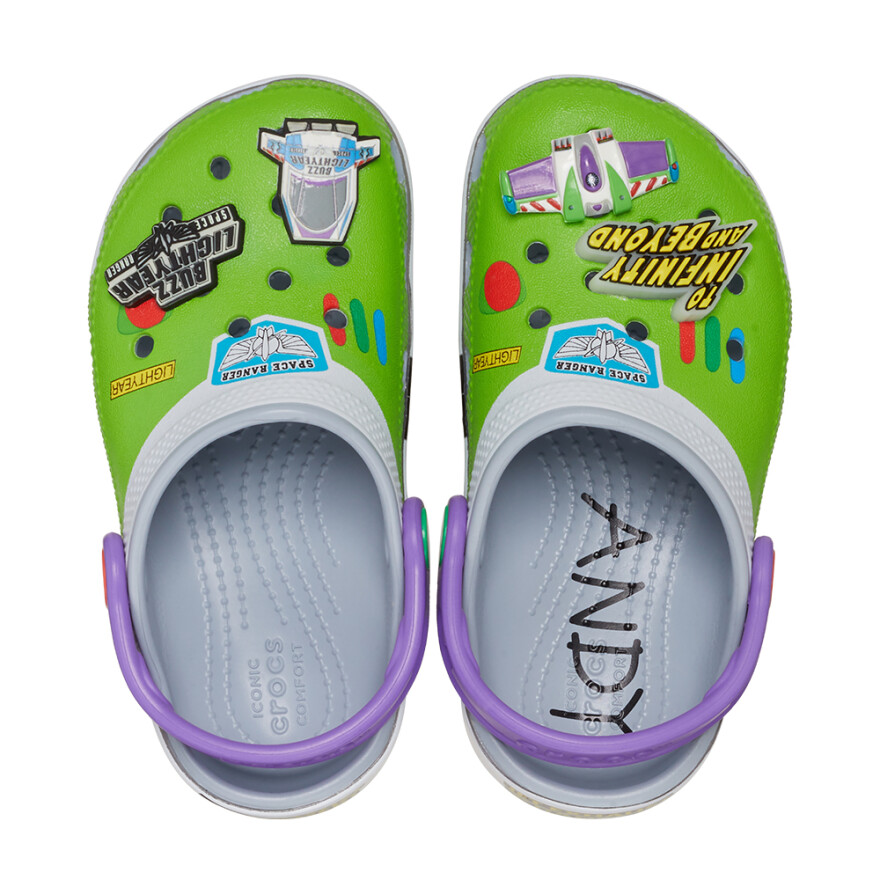 Crocs Toy Story Buzz Classic Clog T Blue Grey