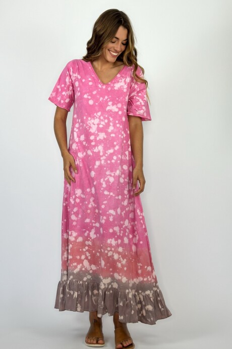 VESTIDO MOJITO Fucsia