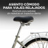Bicicleta BDF Paseo Urbana Rodado 26 " Canasto Freno V-Brake Gris 1