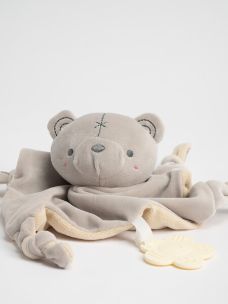 Muñeco de apego Oso Gris