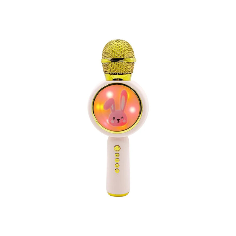 Micrófono inalámbrico infantil diseño conejo rosa Micrófono Inalámbrico Infantil Diseño Conejo Rosa