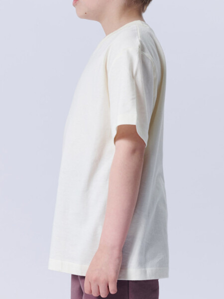 Remera algodón flame Crudo