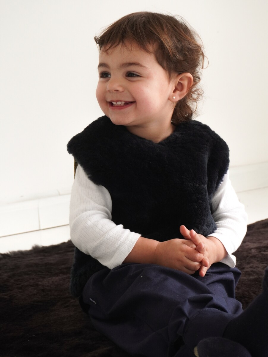 Warm Vest Gurí - Azul Marino 