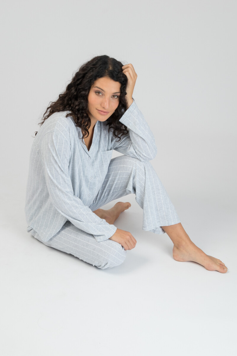 Pijama maiot - Raya vertical 