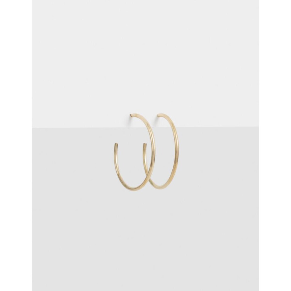 Argollas De Metal - Dorado 