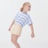 SHORTS FEM AMARELO CLARO