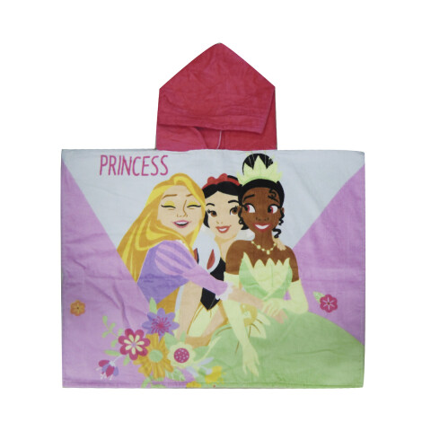 Bata Poncho de Baño Infantil Princesas Disney U
