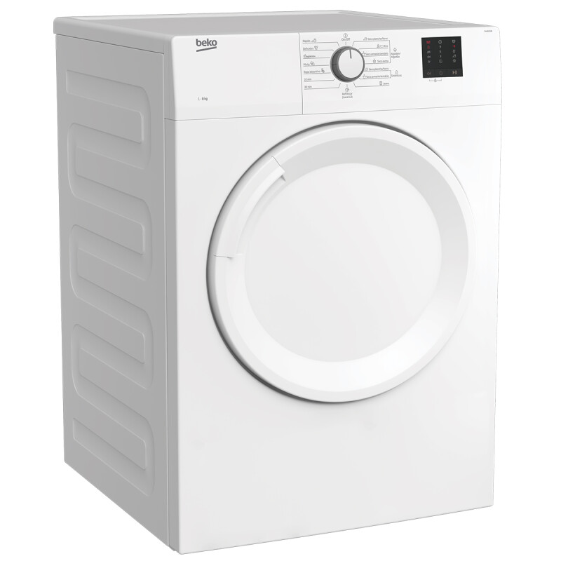 Secarropa Beko Dv 8120n, Evacuación, 8kg Sistema Antiarrugas Color Blanco Secarropa Beko Dv 8120n, Evacuación, 8kg Sistema Antiarrugas Color Blanco