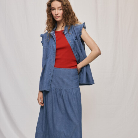 FALDA TAGGY Azul