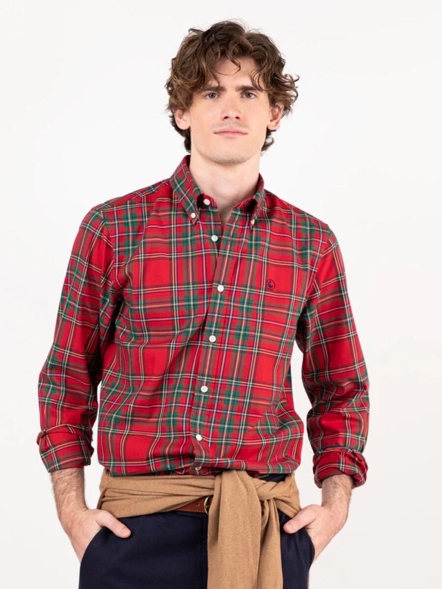 Camisa Tartan - Roja 